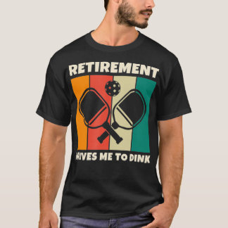 Retirement Paddleball Pickleball for Pickleball Pl Tシャツ