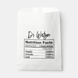 Retirement Party Coworker Boss Appreciation Golfer フェイバーバッグ