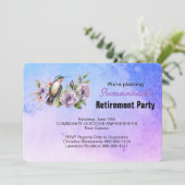 Retirement Party Save The Date Hummingbird セーブザデート (スタンド正面)