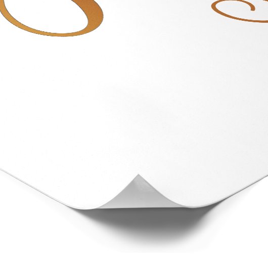 Retirement Party Welcome Sign ポスター (角)