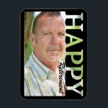 Retirement Photo Magnet | Personalized Retirement マグネット<br><div class="desc">Celebrate a lifetime of dedication with this Personalized Retirement Photo Magnet! Perfect for honoring a colleague, boss, teacher, or family member, this magnet is a thoughtful and lasting keepsake for the retiree to display at home, on the fridge, or at the office. Add a favorite photo and a custom message...</div>