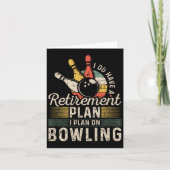 Retirement Plan Bowling  カード (正面)