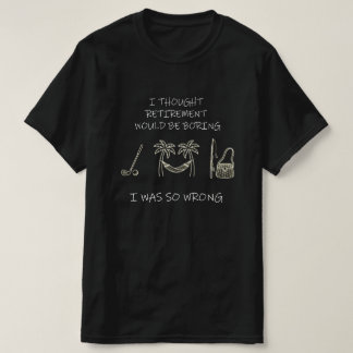 Retirement Plan Golf Hammock Fishing — Funny Gift Tシャツ