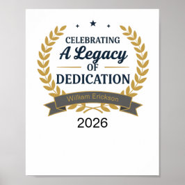 Retirement Poster ポスター