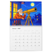 Retirement Reboot - 2026 Bucket List Calendar カレンダー (1月 2027)