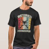 Retirement Retired Zookeeper Tシャツ (正面)
