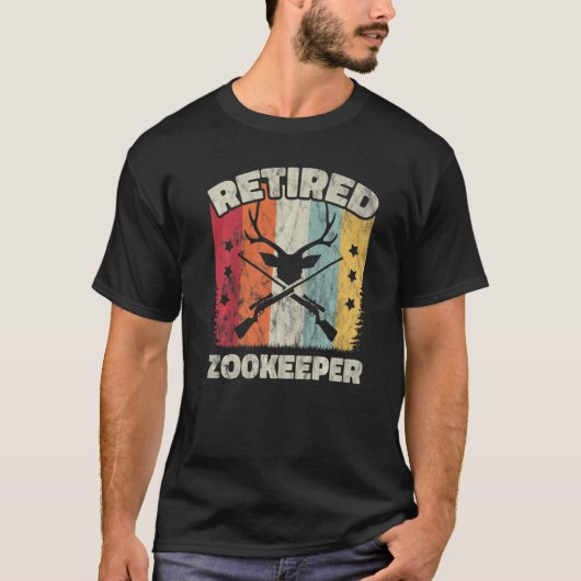 Retirement Retired Zookeeper Tシャツ (正面)