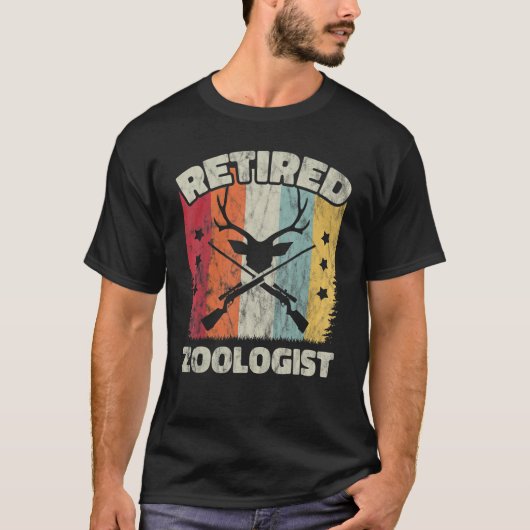 Retirement Retired Zoologist Tシャツ (正面)