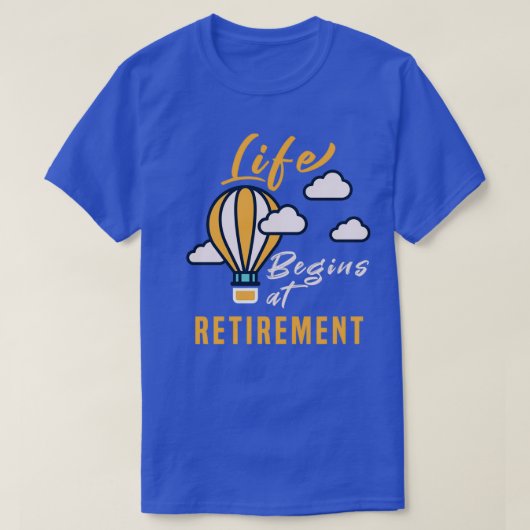Retirement Tシャツ (デザイン正面)