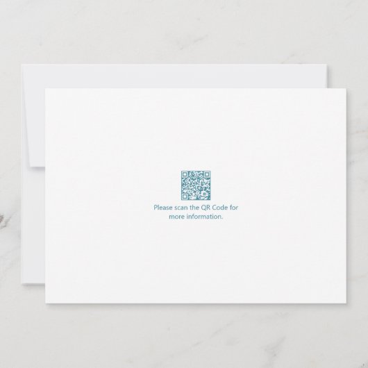 Retirement Tropical Beach Themed Party Invitation 招待状 (裏面)