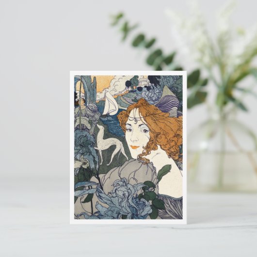 Retour (1897), Georges de Feure ポストカード (スタンド正面)