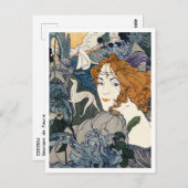 Retour (1897), Georges de Feure ポストカード (正面/裏面)