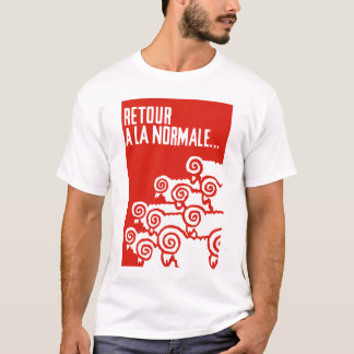 retour laのnormale 1のTシャツ Tシャツ