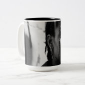 Retratos callejeros NY90 ツートーンマグカップ (正面左)