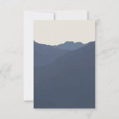 Retreat to the Mountains Song Request RSVPカード (裏面)