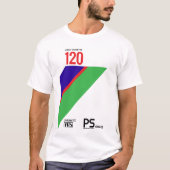 Retrhomageシリーズ80s 120-PS VHS Tシャツ (正面)