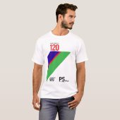 Retrhomageシリーズ80s 120-PS VHS Tシャツ (正面フル)