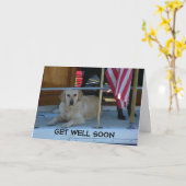 RETRIEVERは近々うまくやっていこう「お願い」 カード (黄色い花)