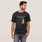 Retriever Dog Loverのおもしろい犬コマンド Tシャツ (正面フル)