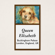 Retriever Puppy Bizカード