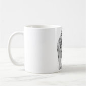 Retriever Reverie, Soft Shaded コーヒーマグカップ (左)