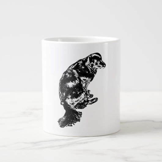 "retriever spiral notebook", "coffee nook notes",  ジャンボコーヒーマグカップ (正面)