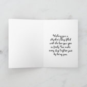 Retro 1940s Style Mother's Day Card カード (内部)