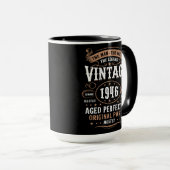 Retro 1946 Birthday Man Myth Legend 80th   マグカップ (正面右)