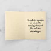 Retro 1950s-Style Mother's Day Greeting Card カード (内部)