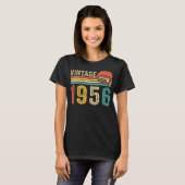 Retro 1956 Birthday Idea Music Cassette Tape Bday Tシャツ (正面フル)
