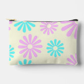 Retro 1960s 1970s Flower Power  アクセサリーポーチ (正面)