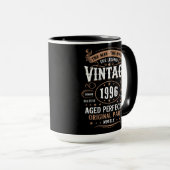 Retro 1996 Birthday The Man The Legend 30th Bday マグカップ (正面右)