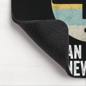 Retro 3d Printing Shirt Don't Worry I Can Print A  マウスパッド (コーナー)