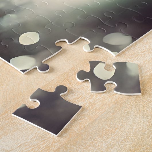 Retro 50s Cocktail Making Merry Christmas Workshop ジグソーパズル (側面)