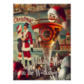 Retro 50s Cocktail Making Merry Christmas Workshop ポスター (正面)