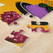 Retro 50s Mardi Gras Cocktail Party ジグソーパズル (側面)