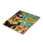 Retro 50s Mardi Gras Cocktail Party タイル (側面)
