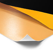 Retro 50s Mardi Gras Cocktail Party フォトプリント (角)