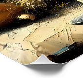 Retro 50s Triple Cranberry Christmas Martini ポスター (コーナー)