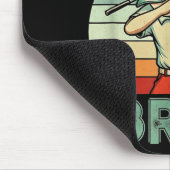 Retro 67 Meme 6 7 Six Seven Bruh Golf Golfer Vinta マウスパッド (コーナー)