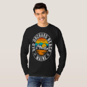 Retro 70s 80s Old Orchard Beach Maine ME Tシャツ (正面フル)