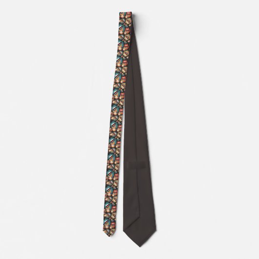 Retro 70s Classic Custom Necktie ネクタイ (裏面)