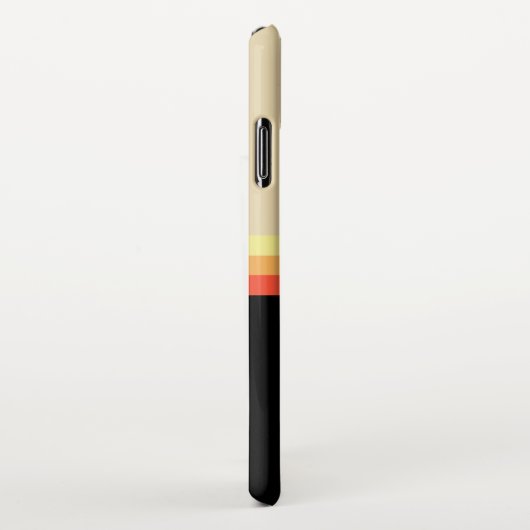 Retro 70s Coloured Palette iPhoneケース (右側)