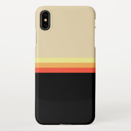 Retro 70s Coloured Palette iPhone XS Maxケース
