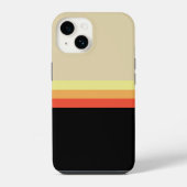 Retro 70s Coloured Palette iPhoneケース (裏面)
