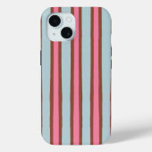 Retro 70s Stripe Tough Phone Case Case-Mate iPhoneケース (裏面)