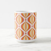 Retro 70s style nostalgia patterned soup mug コーヒーマグカップ (中央)