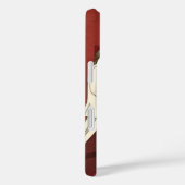 Retro 70s Walking Style Illustration Phone Case Case-Mate iPhoneケース (裏面 / 右)