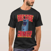 Retro 80s Arcade Gamer Classic 8 Bit Video Games Tシャツ (正面)