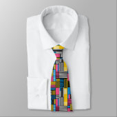 Retro 80s Custom Tie – Elegant Fashion ネクタイ (タイ)